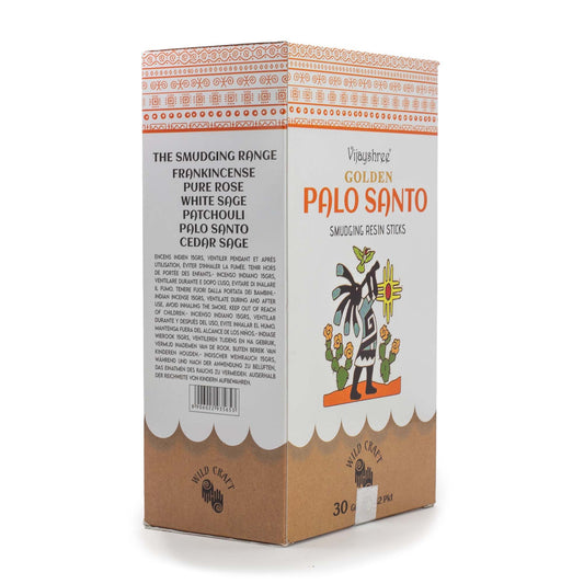 Golden Palo Santo Smudging Resin Sticks – 30g