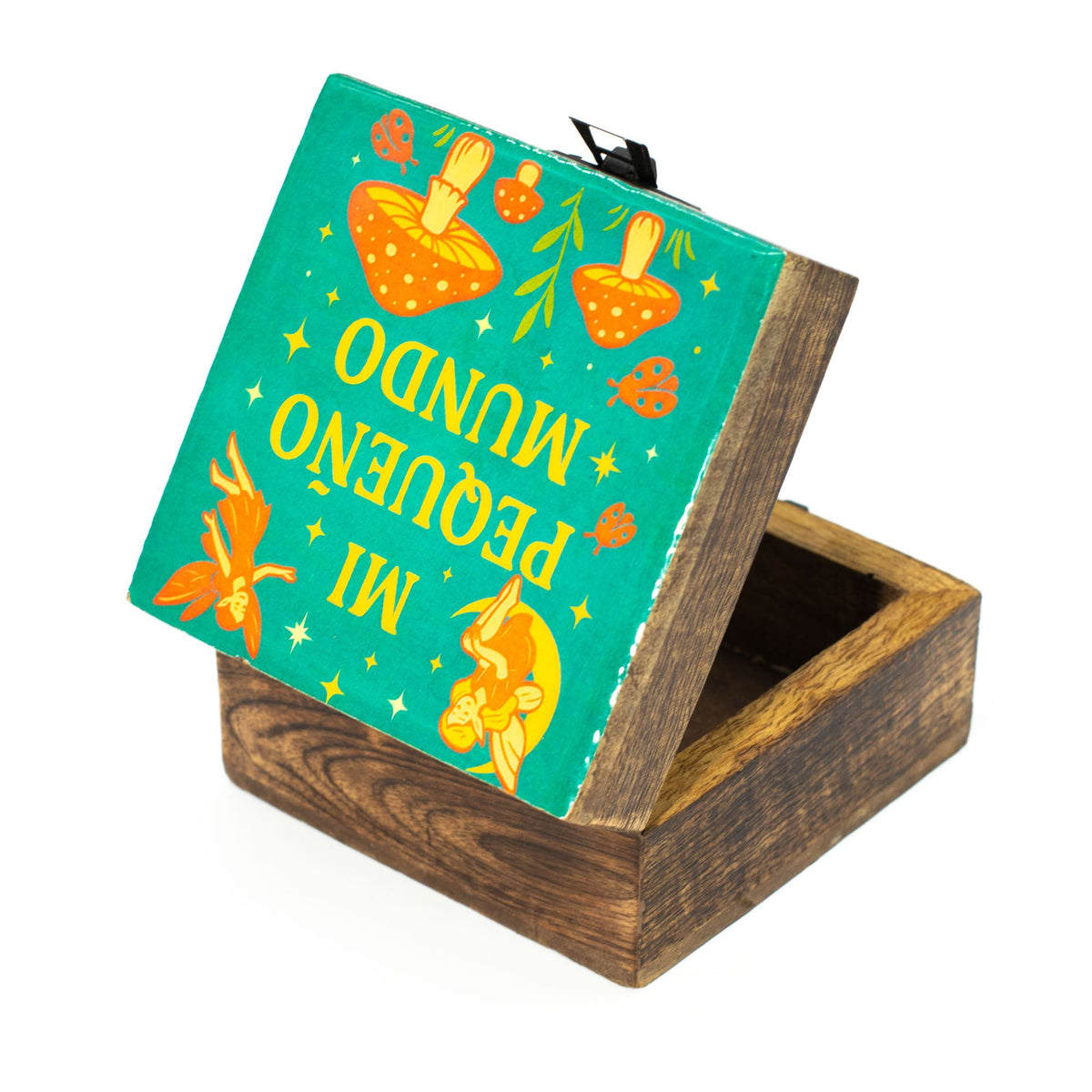 Small Enamelled Box - Mi Pequeno Mundo