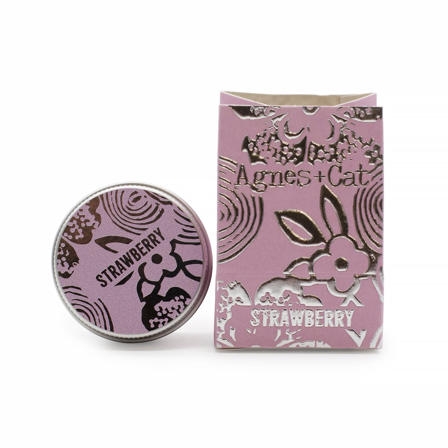 Agnes + Cat Lip Balm - Strawberry