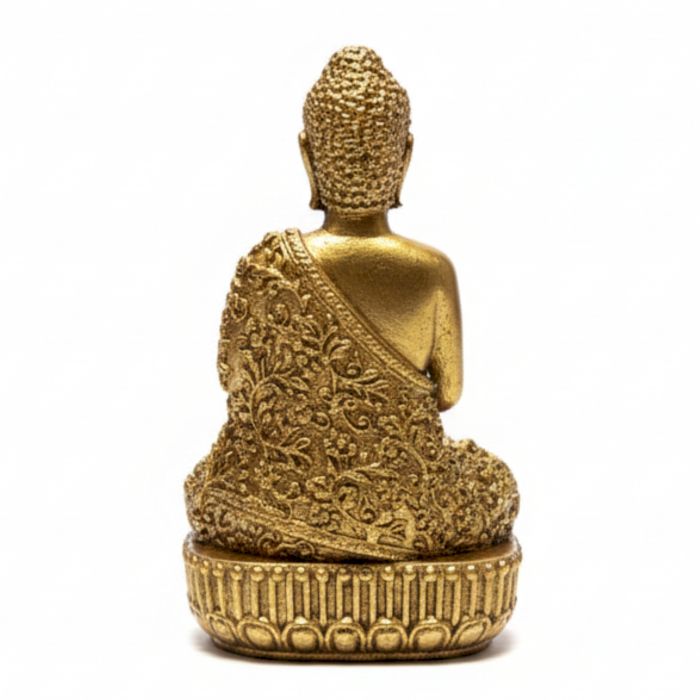 Brass Miniature Gods - Buddha (110gms) - 76mm
