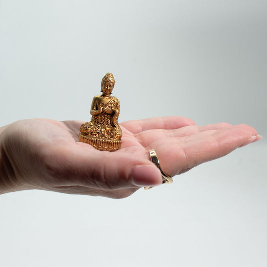 Brass Miniature Gods - Buddha (60gms) - 48mm