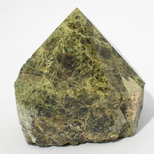 Gemstone Top Polished Points - Epidote A grade (approx 5-6 pieces)