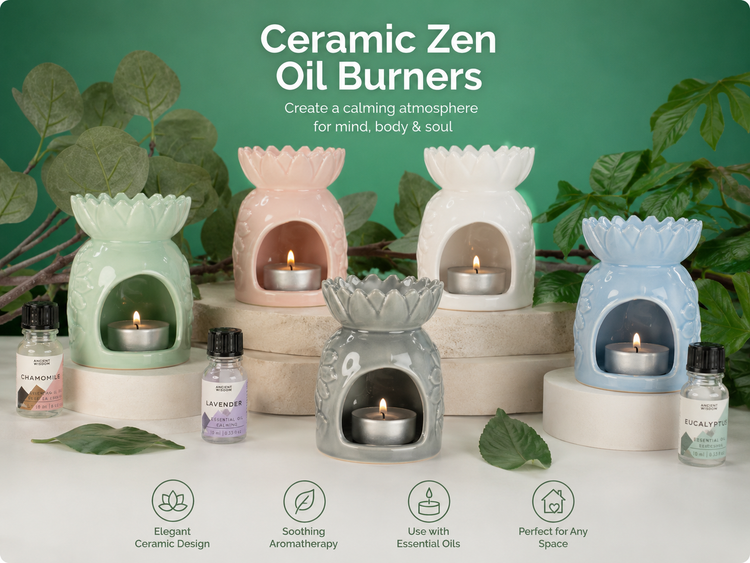 Ceramic Zen Oil Burners