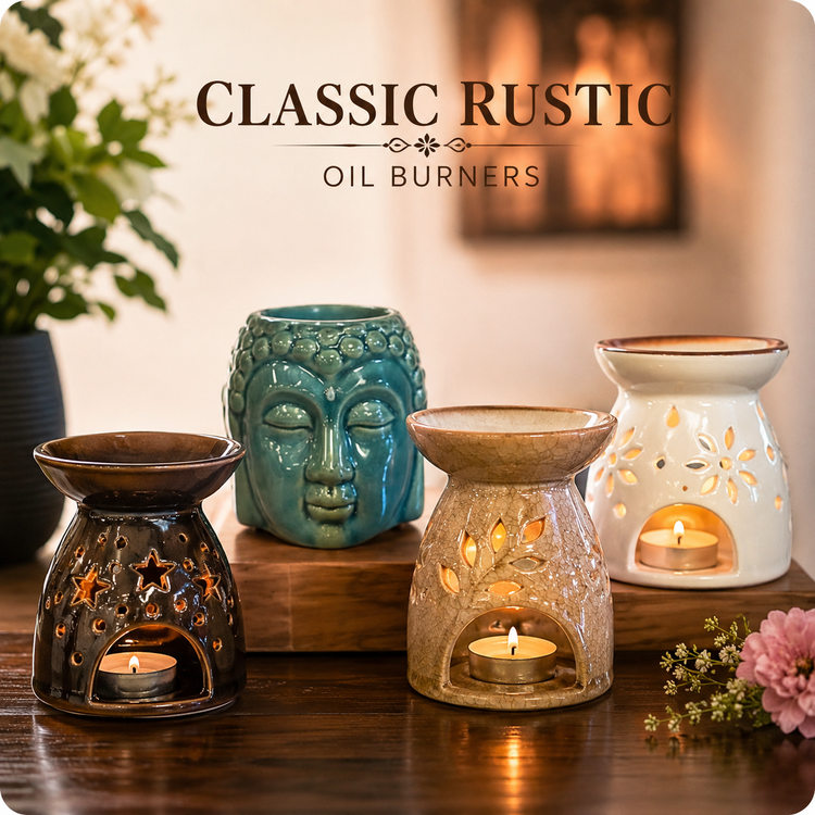 Classic Rustic Oil Burners