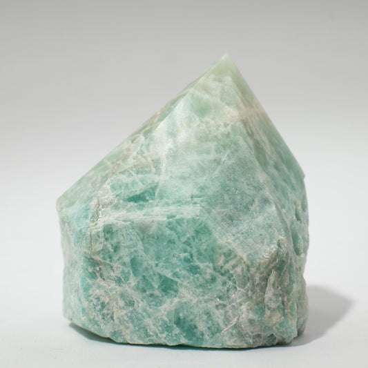 Gemstone Top Polished Points - Indian Amazonite (approx 5-6 pieces)