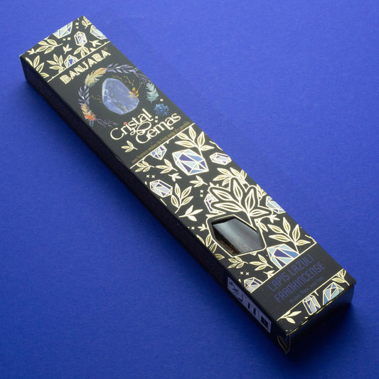 Banjara Cristal Gemas Incense Sticks - Lapis Lazuli Frankincense
