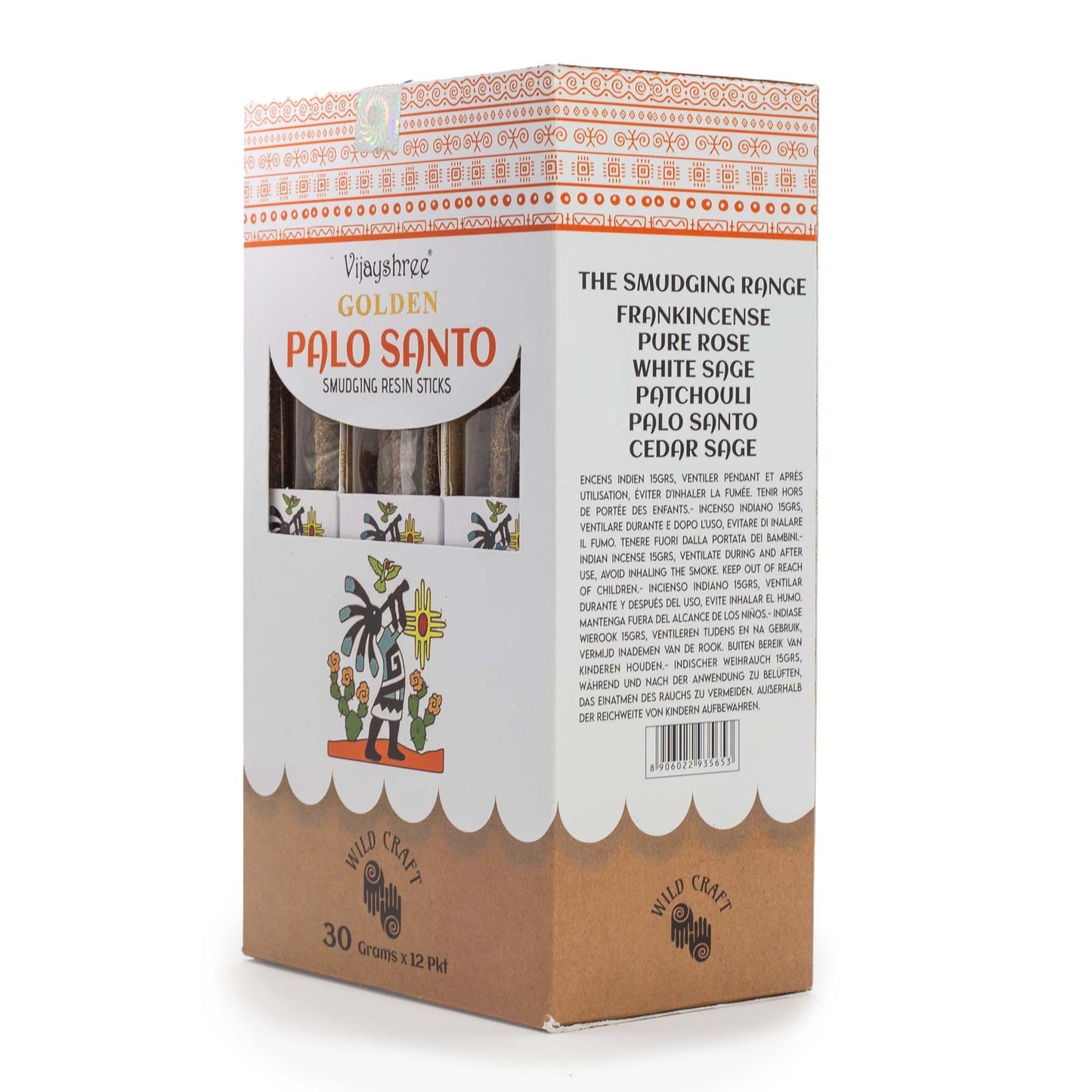 Golden Palo Santo Smudging Resin Sticks – 30g