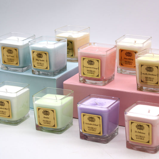 Soybean Jar Candles - Baby Powder