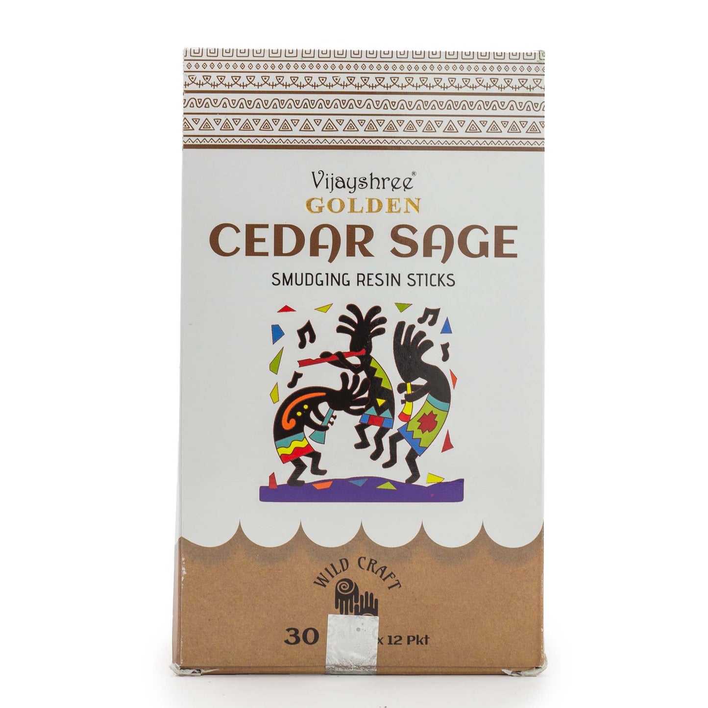 Golden Cedar Sage Smudging Resin Sticks – 30g