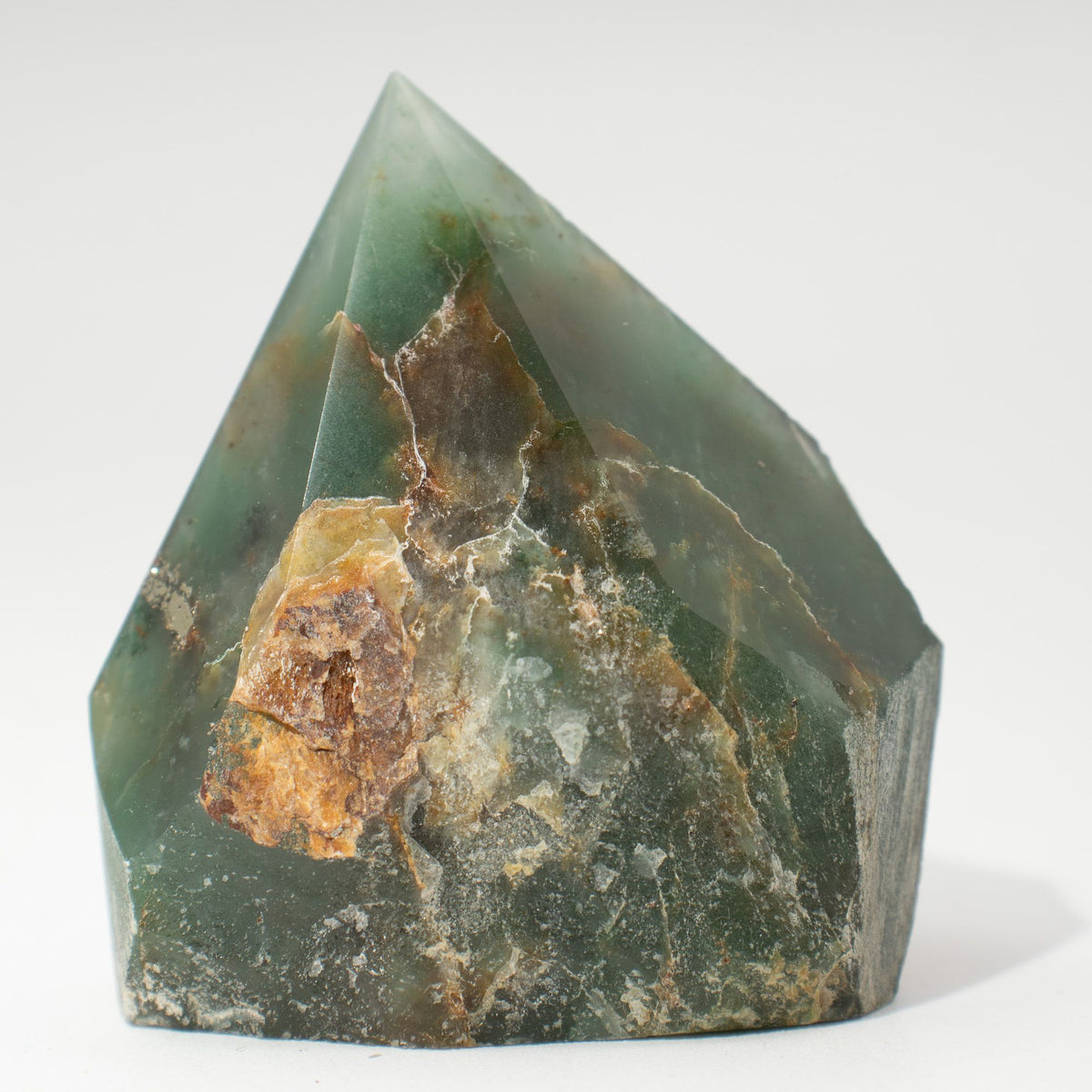Gemstone Top Polished Points - Green Aventurine (approx 5-6 pieces)