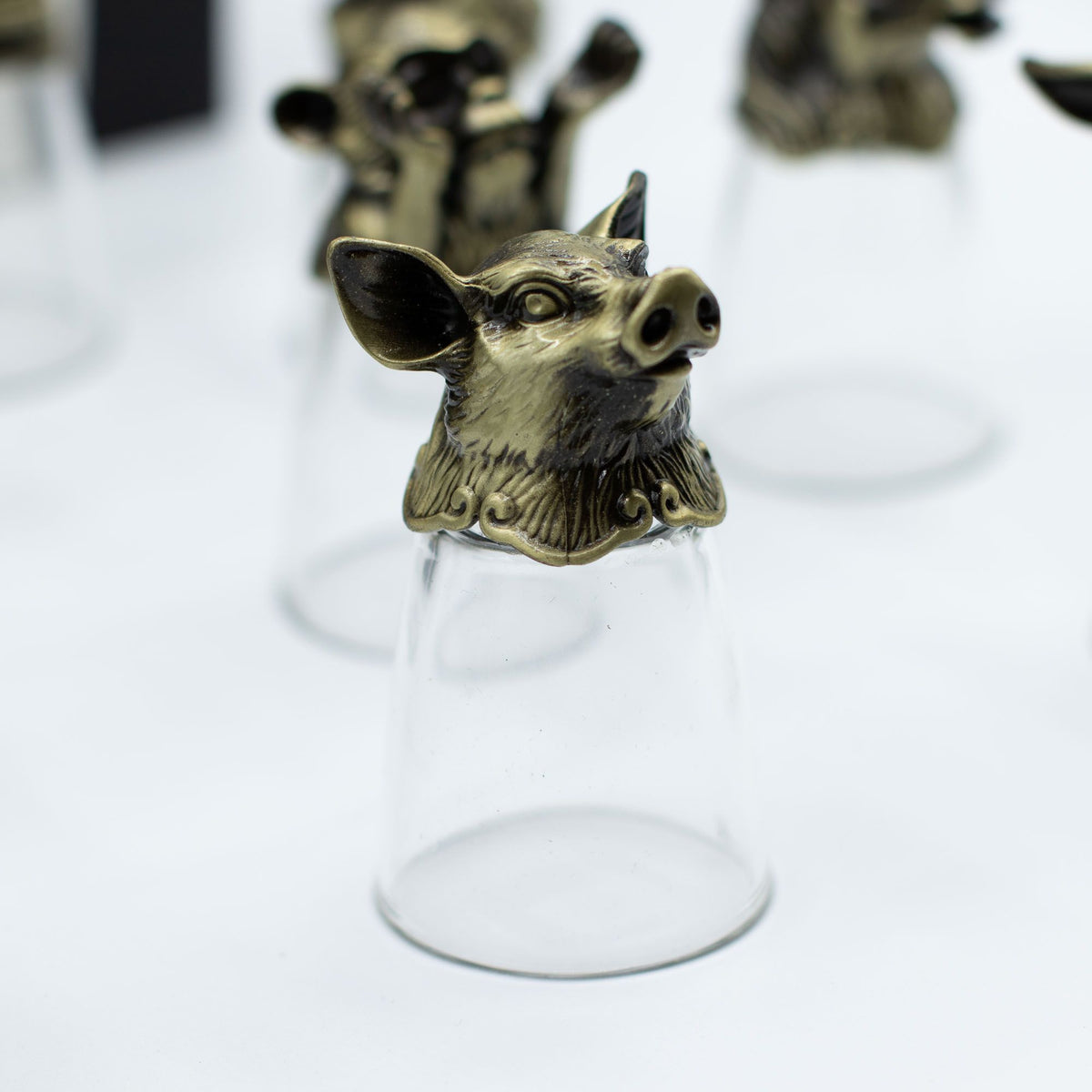 Gift Set of 12 Glasses (25ml) - Forest & Mystical Creatures