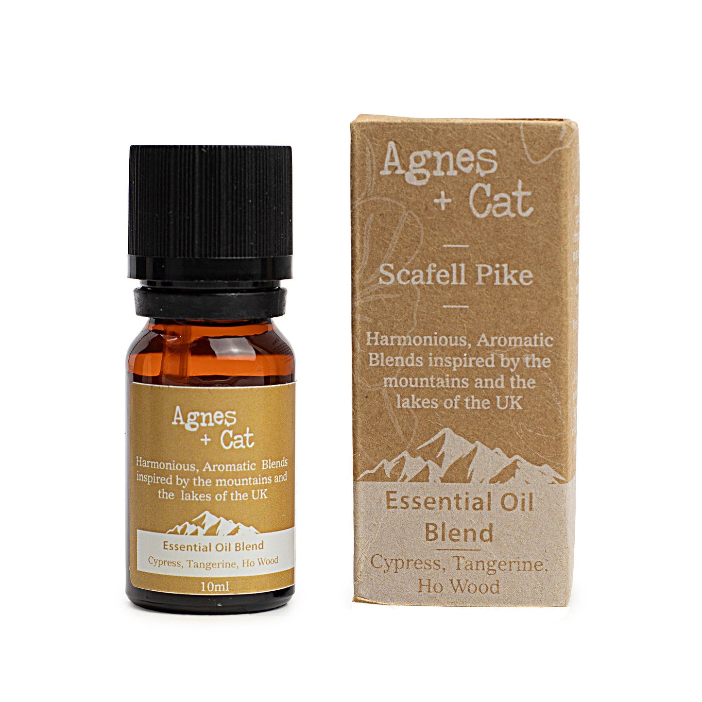 Agnes + Cat Essential Oil Blend - Scafell Pike - Cypress, Tangerin & Ho Wood