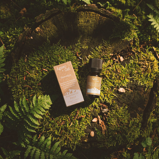 Agnes + Cat Essential Oil Blend - Scafell Pike - Cypress, Tangerin & Ho Wood