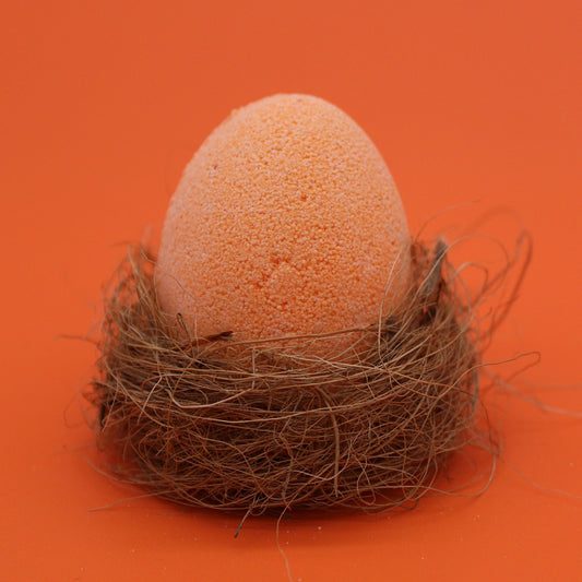 6 Bath Eggs in a Tray- Tangerine & Grapefruit