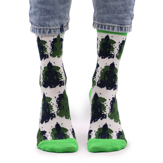 Hop Hare Bamboo Socks S/M - Bali Buddha