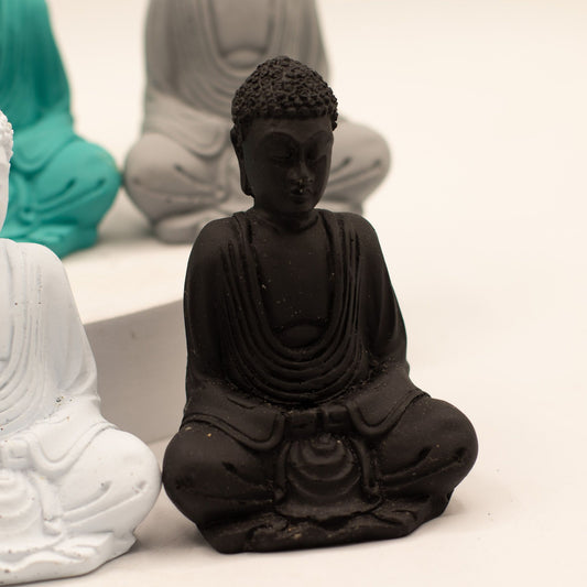 Matt Mini Buddha (Assorted Colours)