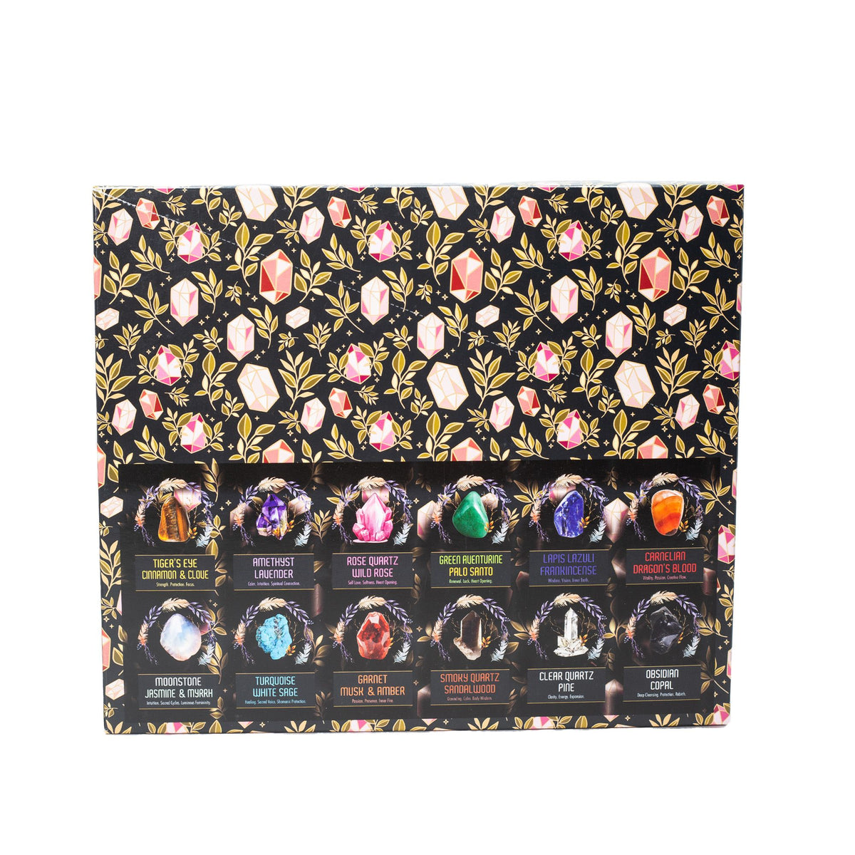 Banjara Cristal Gemas Incense Sticks - Tiger's Eye Cinnamon & Clove