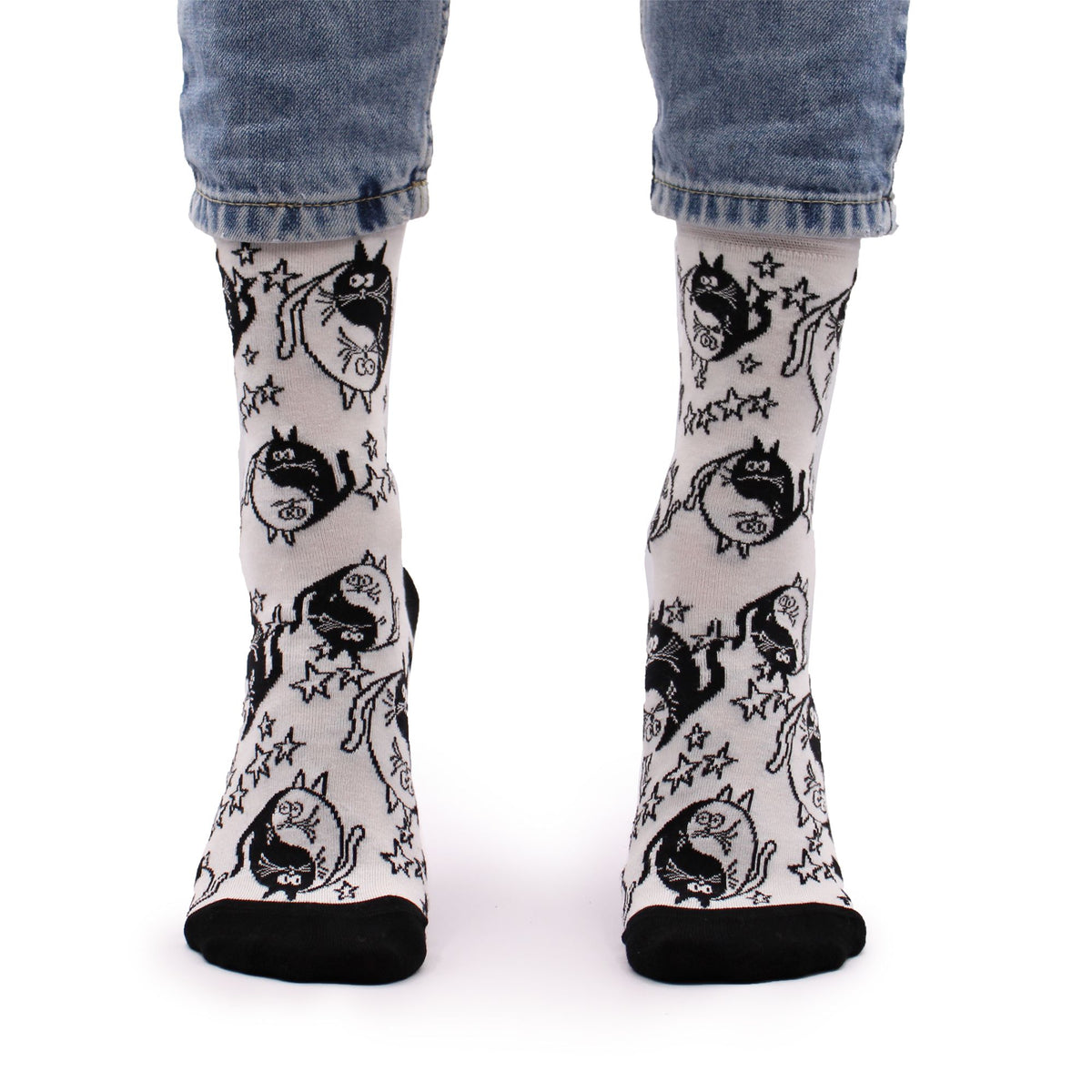 Hop Hare Bamboo Socks M/L - Ying Yang